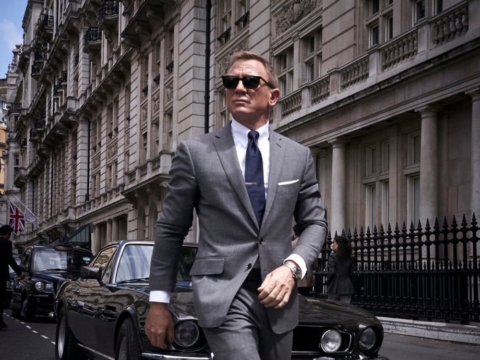 Daniel Craig as James Bond in No Time To Die