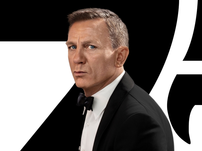 Daniel Craig as James Bond in No Time To Die