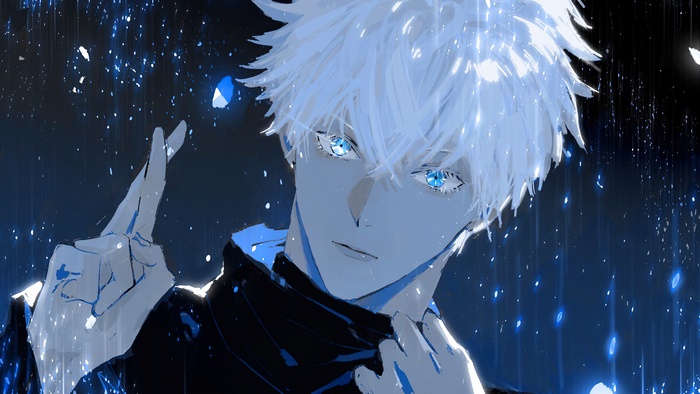 Satoru Gojo from Jujutsu Kaisen Artwork