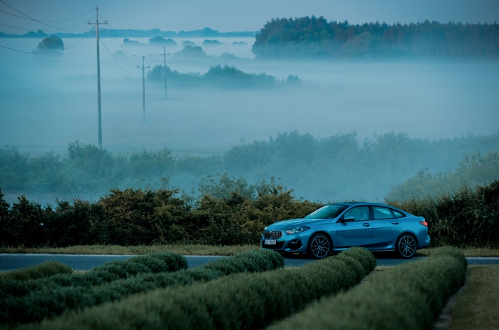 Blue BMW 220i Gran Coupé M Sport