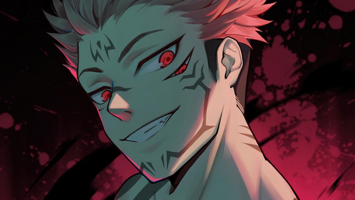 Ryomen Sukuna from Jujutsu Kaisen in 4K Artwork