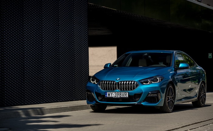 Blue BMW 220i Gran Coupé M Sport