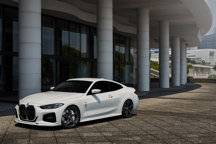 White BMW 4 Series Coupe M Sport