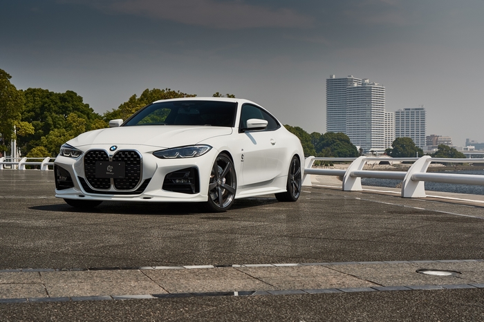 White BMW 4 Series Coupe M Sport