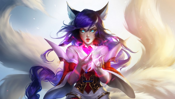 Ahri from League of Legends 4K