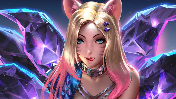 Ahri from League of Legends KDA All Out 4K