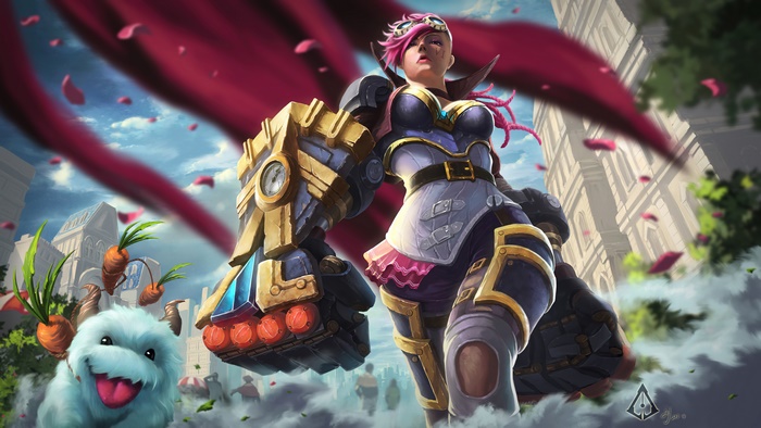 Vi from League of Legends 4K