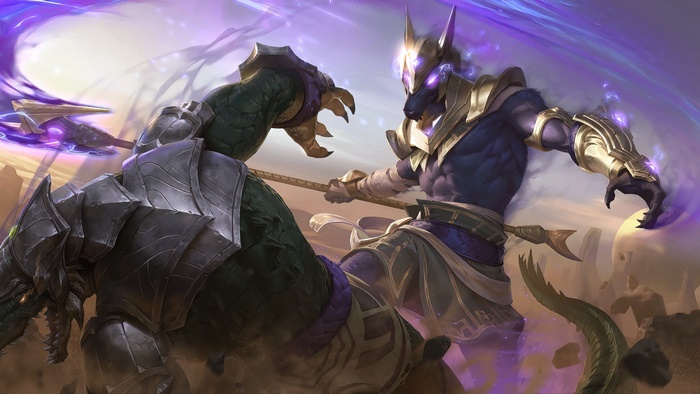 Nasus from Legends of Runeterra in 4K