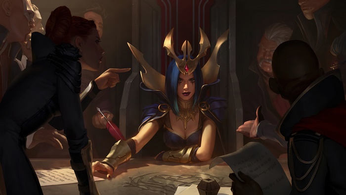 LeBlanc from Legends of Runeterra 4K