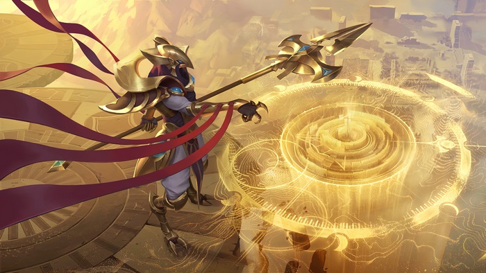 Azir from League of Legends and Legends of Runeterra 4K