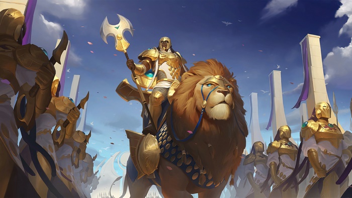 Eternal Gladiator from Legends of Runeterra 4K