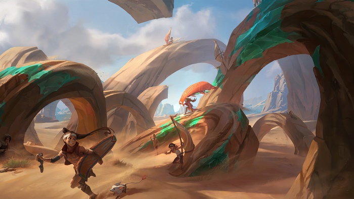 Roiling Sands from Legends of Runeterra 4K