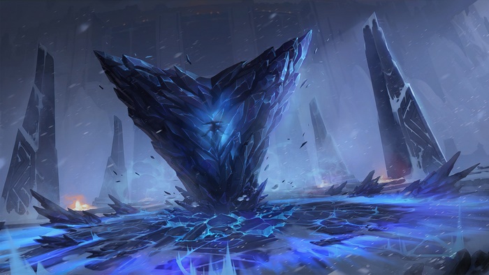 Frozen Tomb from Legends of Runeterra 4K