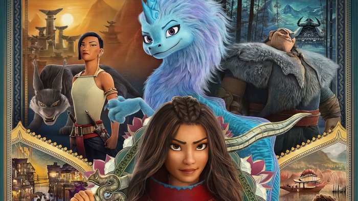 Raya and the Last Dragon 4K Poster