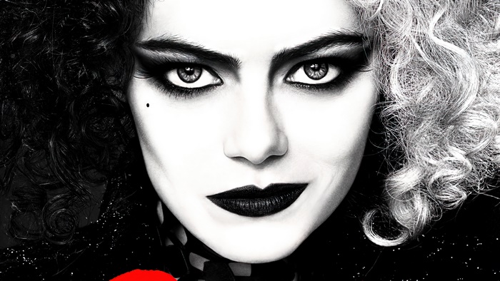 Cruella de Vil from Cruella movie poster 4K