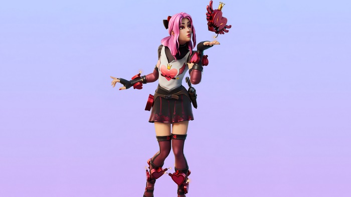 Lovely skin from Fortnite 4K