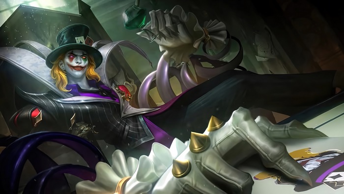 Khufra Dreadful Clown Skin from Mobile Legends 4K