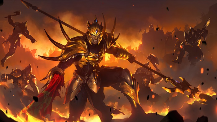 Jarvan IV from Legends of Runeterra 4K