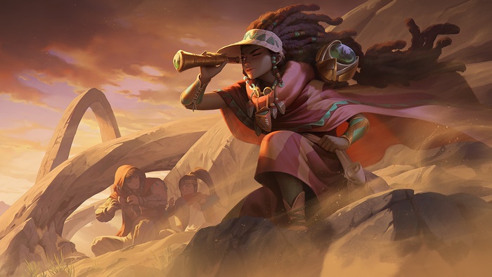 Sai Scout from Legends of Runeterra 4K