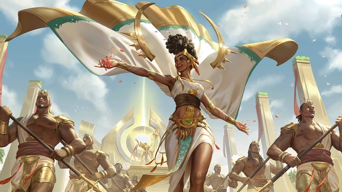 Golden Ambassador from Legends of Runeterra 4K