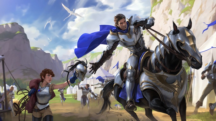 Gallant Rider from Legends of Runeterra 4K