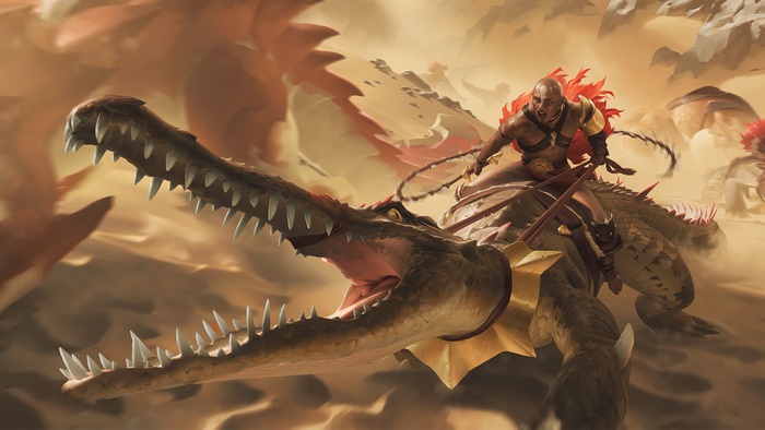 Bloodthirsty Marauder from Legends of Runeterra 4K