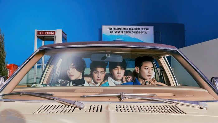 SHINee members in a car, Dont Call Me 4K