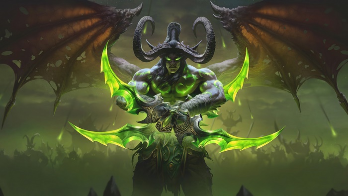 Illidan Stormrage from World of Warcraft 4K