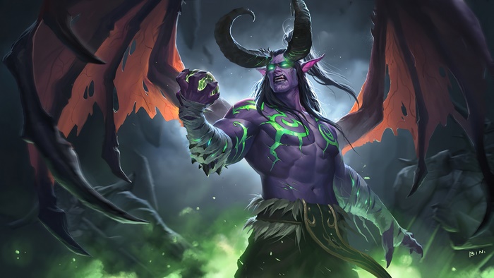 illidan stormrage, world of warcraft, 4k, HD Wallpaper | Rare Gallery