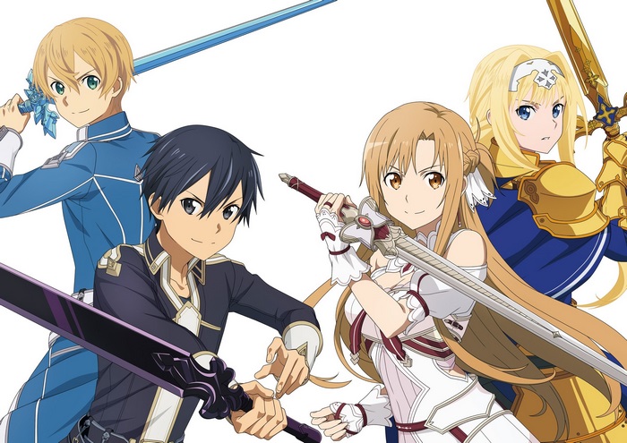 Asuna Yuuki HD, Alice Zuberg, Asuna Yuuki, Eugeo (Sword Art Online ...