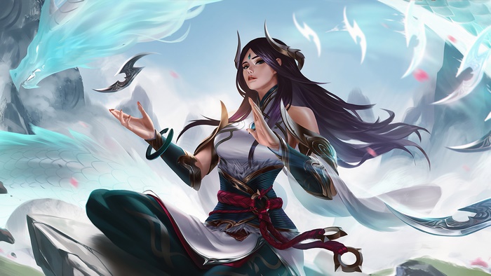 Irelia from League of Legends 4K