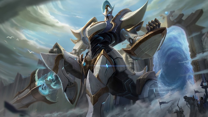 Hecarim Lancer Zero from League of Legends 4K