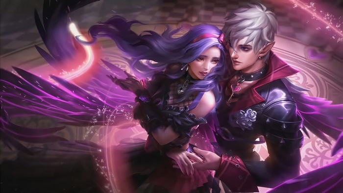 Cecilion and Carmilla from Mobile Legends 4K
