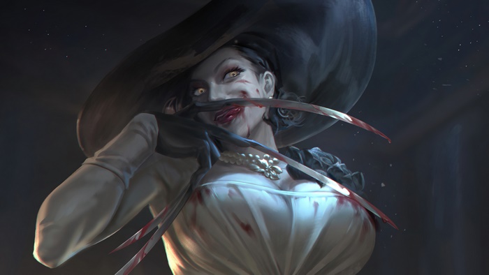 Alcina Dimitrescu from Resident Evil Village 4K