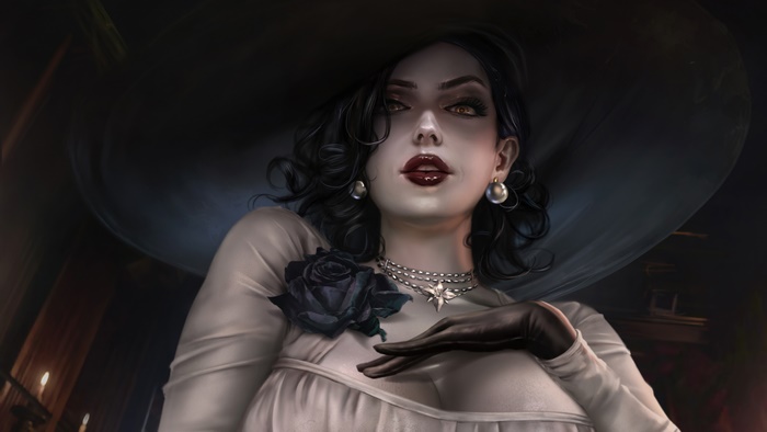 Alcina Dimitrescu from Resident Evil Village 4K