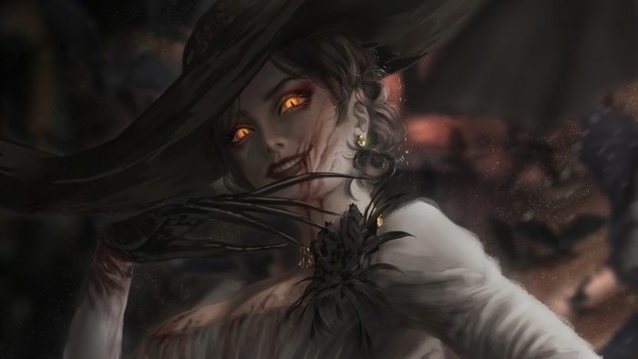 Alcina Dimitrescu from Resident Evil Village 4K