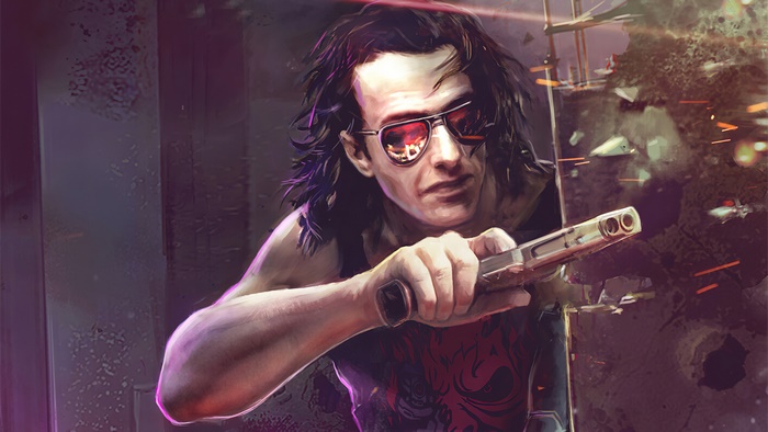 Johnny Silverhand from Cyberpunk 2077 4K