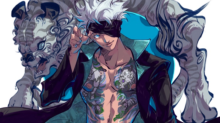 Satoru Gojo from Jujutsu Kaisen in