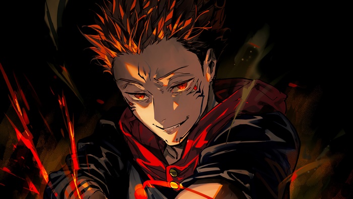 Sukuna from Jujutsu Kaisen 4K Artwork