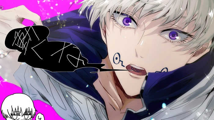 Toge Inumaki from Jujutsu Kaisen 4K Artwork