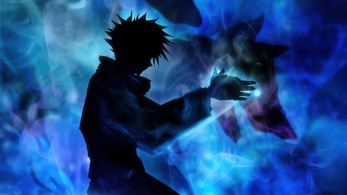 Megumi Fushiguro Silhouette from Jujutsu Kaisen 4K