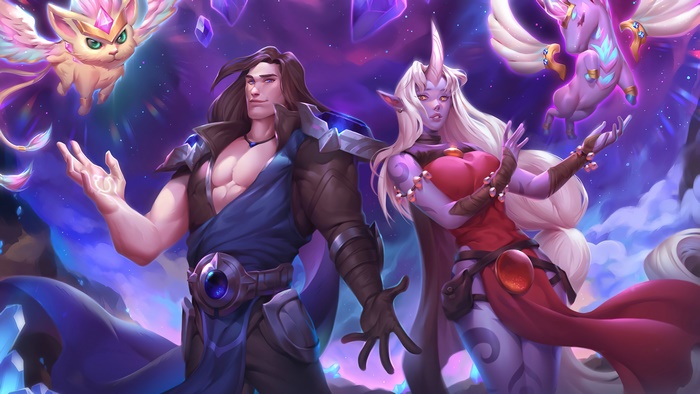 Soraka and Taric from League of Legends 4K