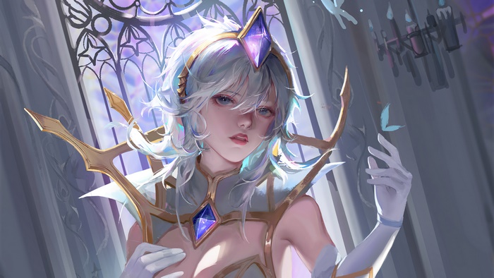 Lux from League of Legends Elementalist 4K