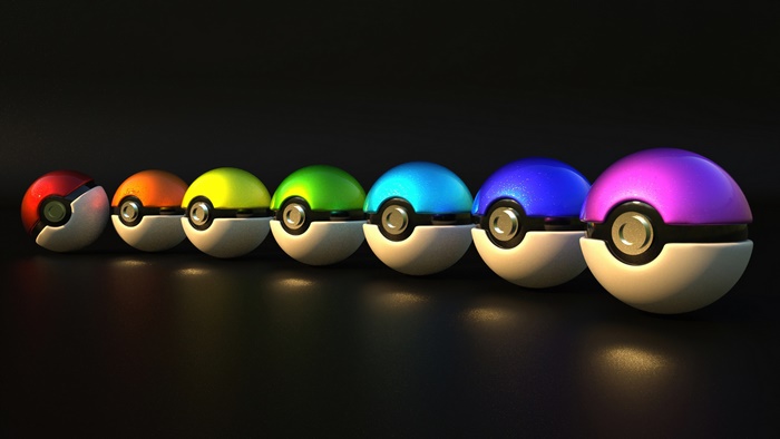 Pokemon Poke Balls 4K