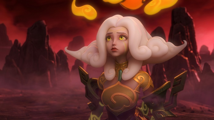 Neeko from Shan Hai Scrolls in 4K