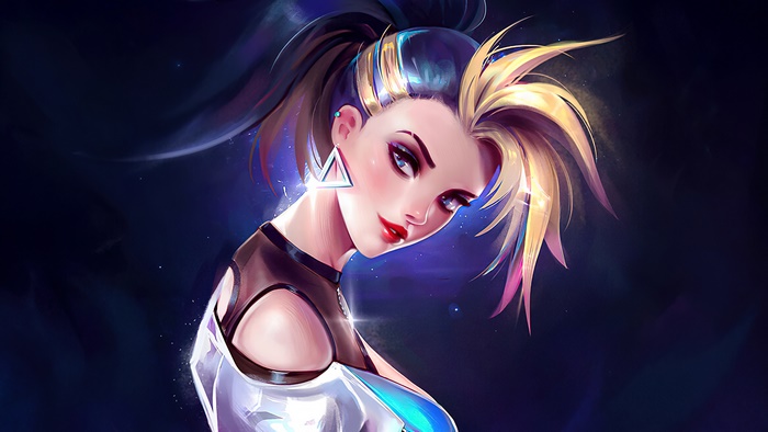 Akali from KDA All Out 4K