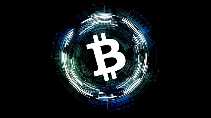 Bitcoin cryptocurrency 4K