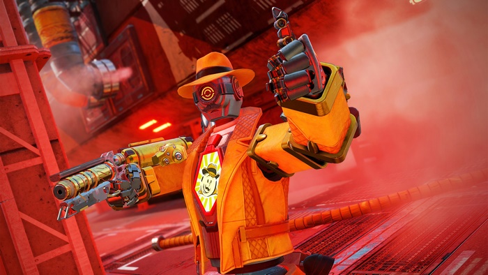 Pathfinder from Apex Legends in Memoir Noir skin 4K