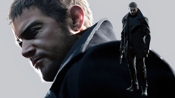 Chris Redfield from Resident Evil Village 4K Artwork