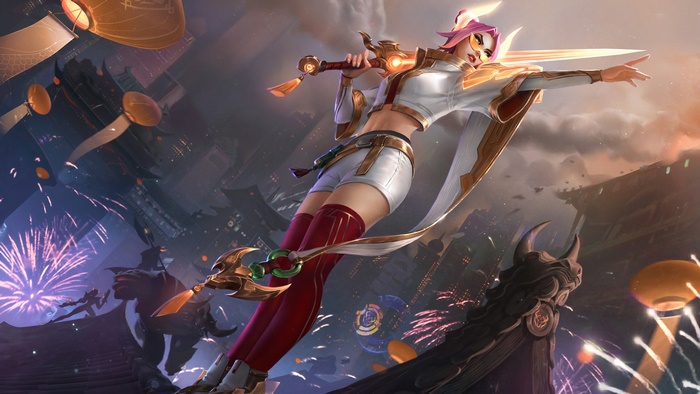 Lunar Beast Fiora Prestige Edition from League of Legends